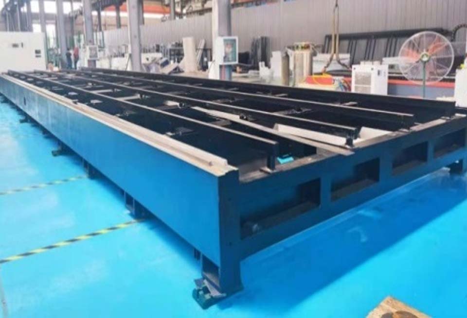 Plataforma de mármol de alta precisión para la prueba