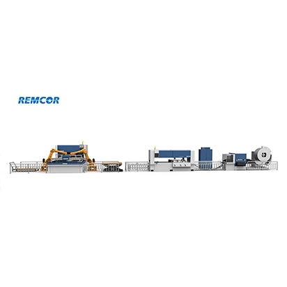 Sistema de producción de hoja de bobina