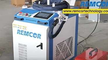 Tecnología Remcor 3-en-1 máquina de limpieza de soldadura láser de fibra